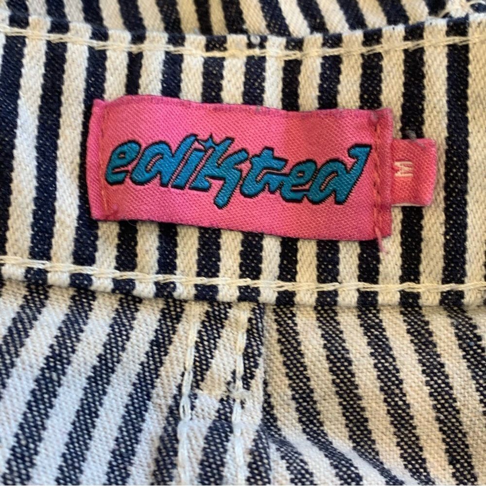 Edikted Stripe Out Cargo Pants Size Medium - Picture 5 of 10